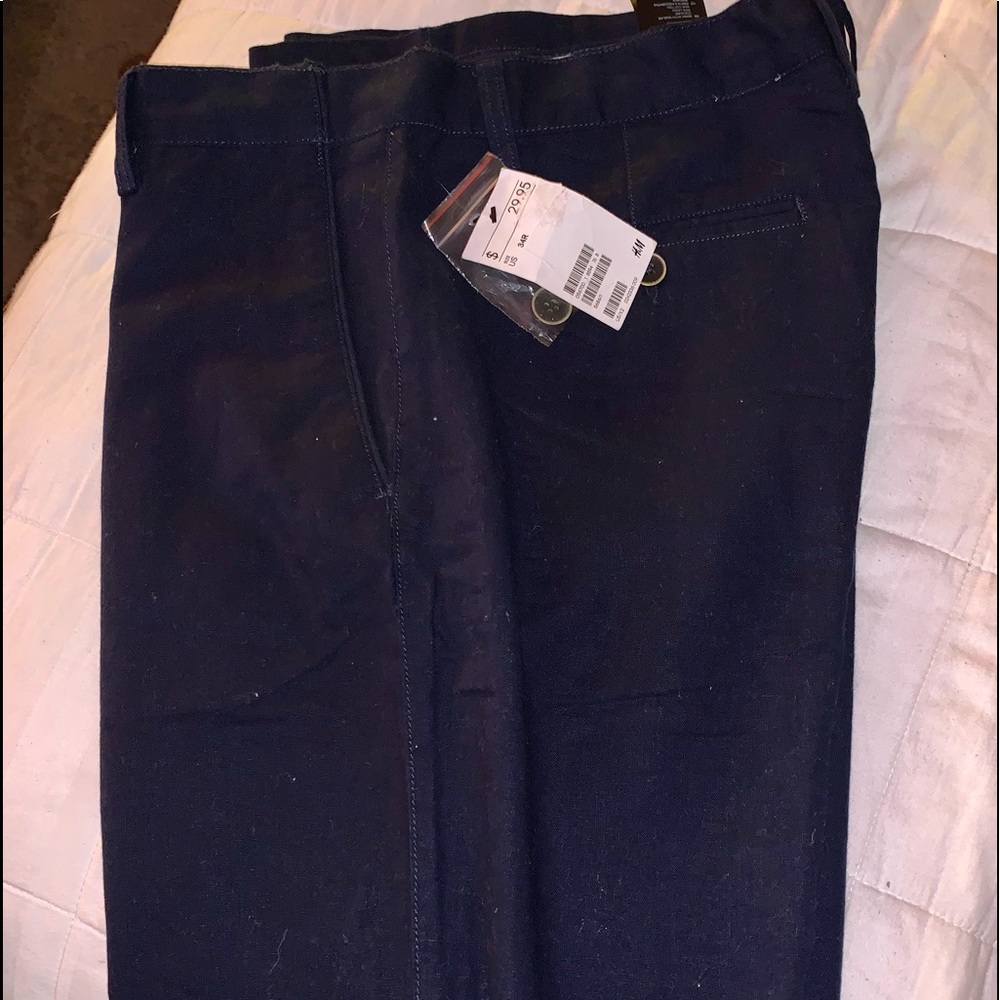 2 pair of H&M men’s Linen btnfly/drawstring waist